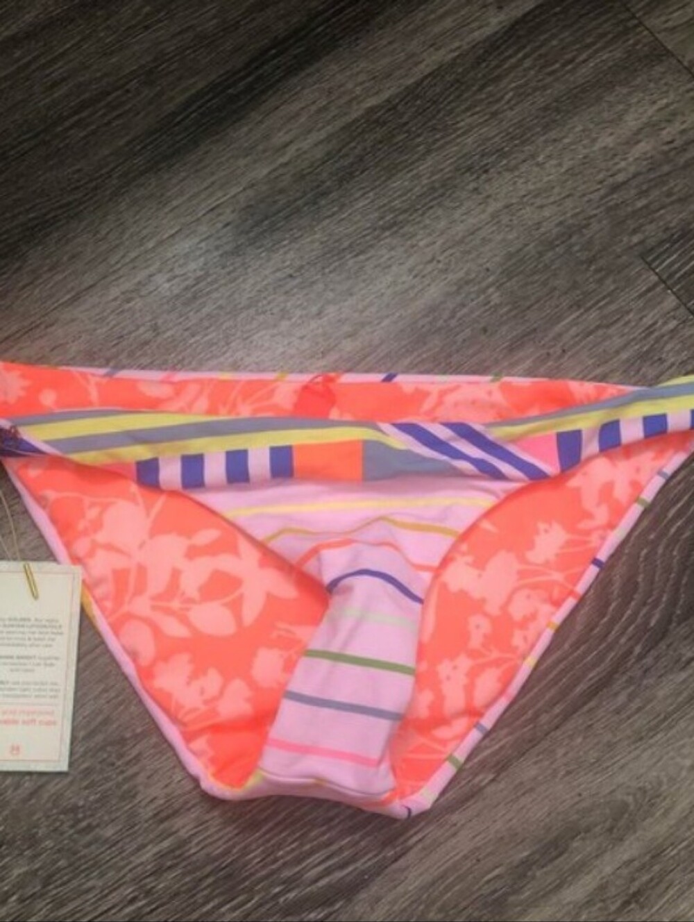 NWT Maaji Reversible 2 in 1 Swim Bikini Bottom Sz M